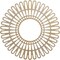 Ekena Millwork Cornelius Wood Fretwork Pierced Ceiling Medallion, Birch, 30"OD x 11 1/8"ID x 1/4"T CMWP30X0250CRBI - alternate 1